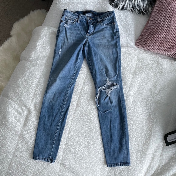 Joe’s brand blue straight leg ripped jeans - Picture 1 of 6